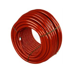 Uponor-buis-met-isolatie-rood