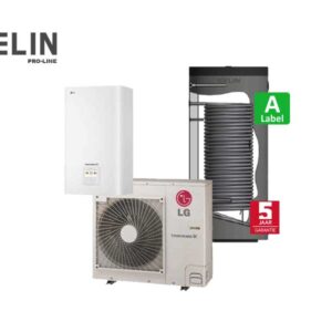 ELIN 7kW Lucht-Water warmtepomp set WP+Boiler